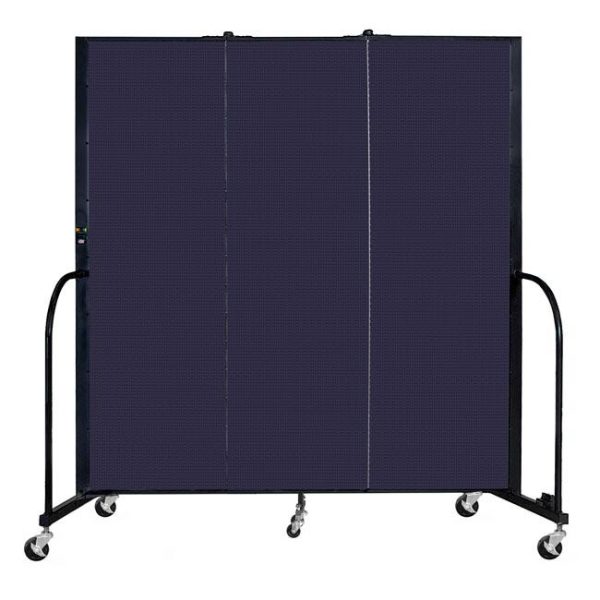 3 Panel HeavyDuty Room Divider (5-9 L x 6 H) by Screenflex, HFSL603