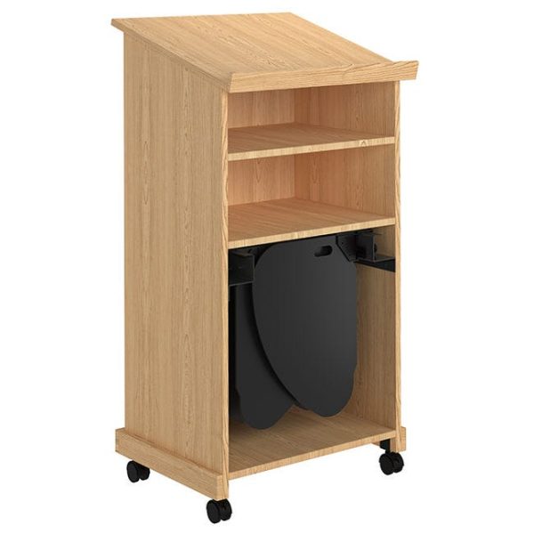 Instructor's Lectern w/ Test Dividers - Maple by Diversified Spaces, IPTD-M